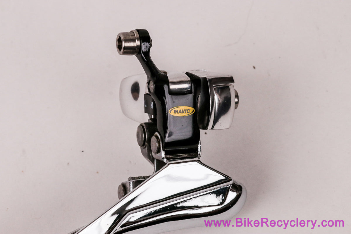 NOS Mavic Mektronic Front Derailleur: Braze On w/28.6mm Clamp (EXTREMELY RARE)