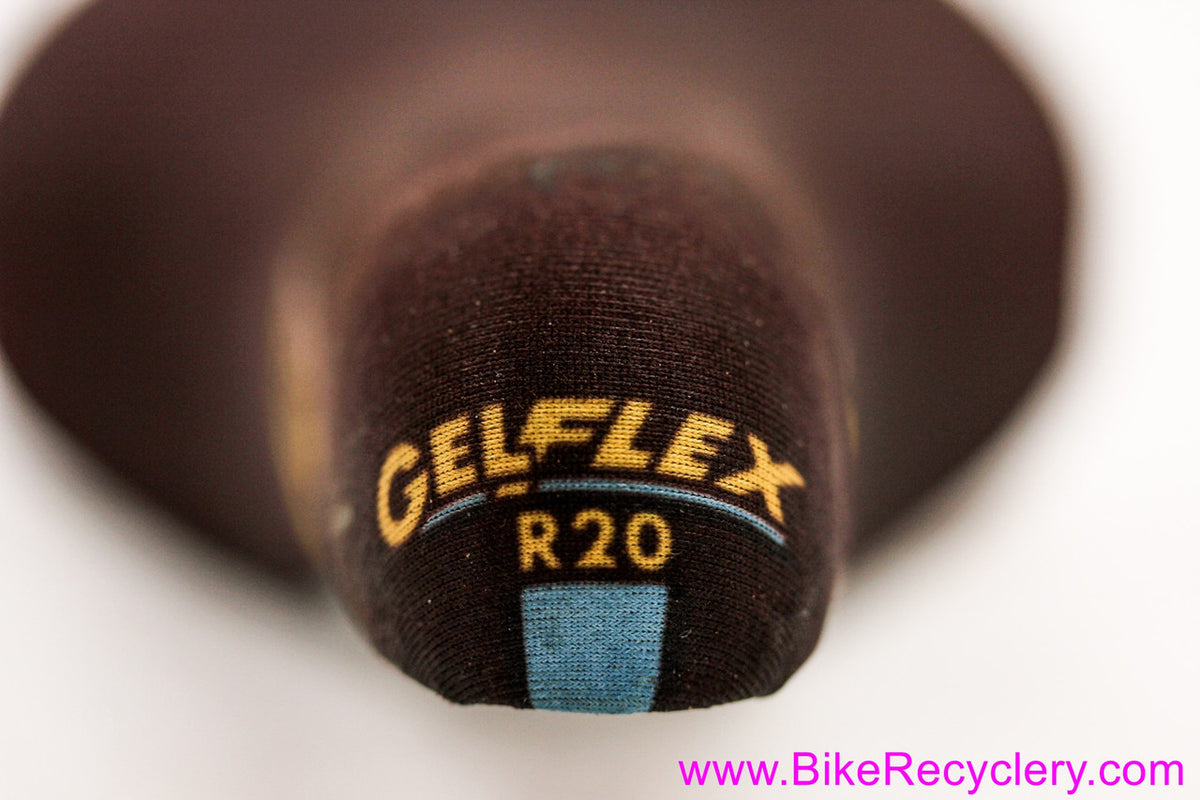 Avocet R20 Spenco GelFlex saddle: Vintage 1980's / 1990's MTB - Black  (EXC+)
