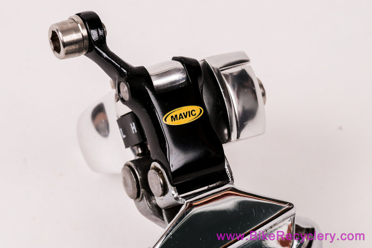 NOS Mavic Mektronic Front Derailleur: Braze On w/28.6mm Clamp (EXTREMELY RARE)