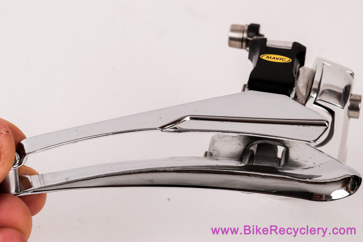 NOS Mavic Mektronic Front Derailleur: Braze On w/28.6mm Clamp (EXTREMELY RARE)