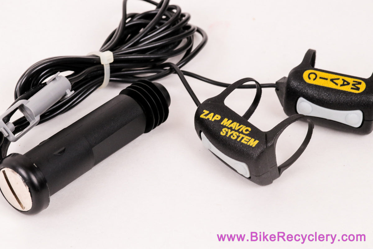 NIB/NOS Mavic ZAP Controller Set: Shifter Buttons / Wiring Harness (RARE! 1st Electronic Drivetrain Circa 1990's)