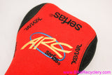 Serfas ARC Titanium Saddle: Kevlar Cover Red & Black - 1990's 2000's MTB/Road (Near MINT+++)