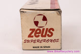 NIB/NOS Zeus Criterium / Supercronos Bottom Bracket: FRENCH - 109mm - Chrome Crank Bolts