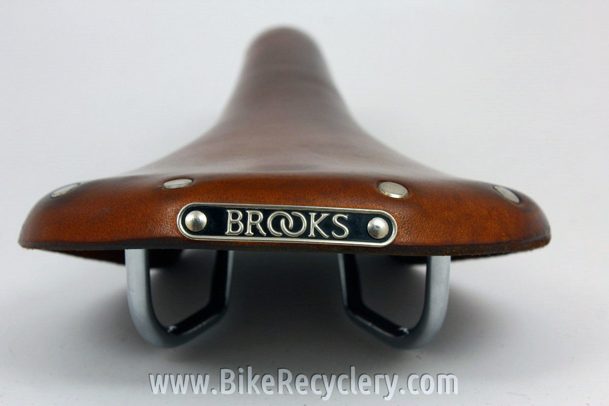 Brooks Team Pro Classic Saddle: Antique Brown, EXC & Just Broken In!