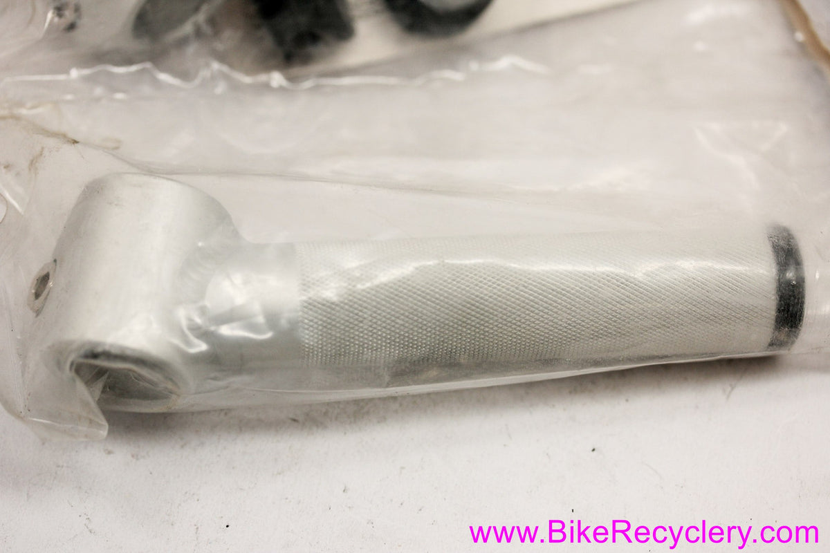 NIB/NOS Control Tech Control Stix Lite I Bar Ends: Grey - Retro 1990's - Straight