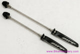 ZIPP Tangente QR Skewer Set: 85g - Black Ano - Stainless Steel (NEW)