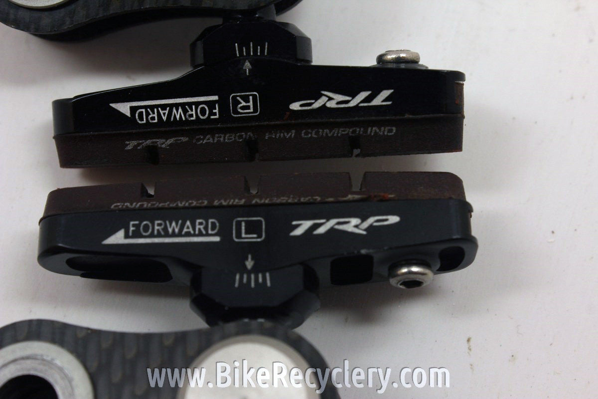 Spooky Carbon / Titanium Cantilever Brake: Cyclocross <100g! TRP Adjustable Pads Near Mint