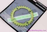 Race Face Single N/W Narrow-Wide 1x Chainring: 32t x 104mm - Green (New)