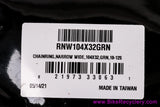 Race Face Single N/W Narrow-Wide 1x Chainring: 32t x 104mm - Green (New)