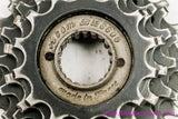 Atom 5 Speed Freewheel: 14-21t - 1950s / 1960's - French Threaded 34.7 mm x 1 mm - Black/Gold