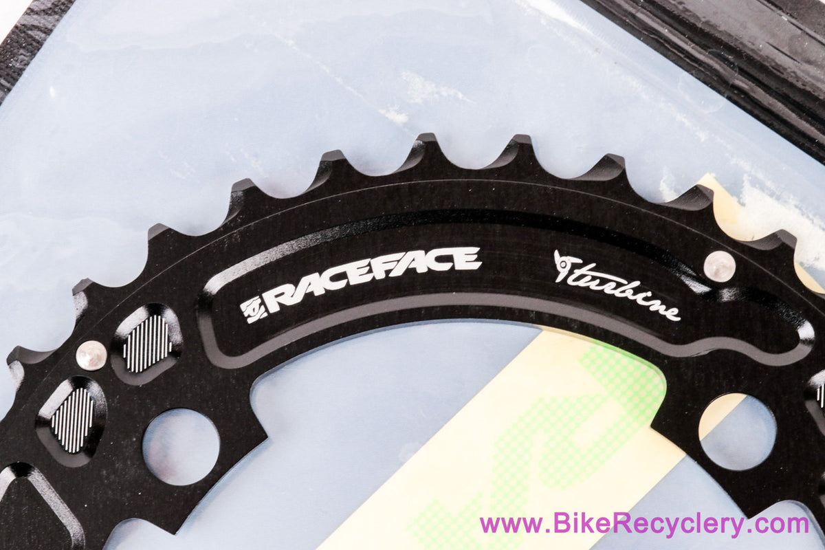NIB/NOS Race Face Turbine 10 Speed Chainring: 38t x 104mm - Black