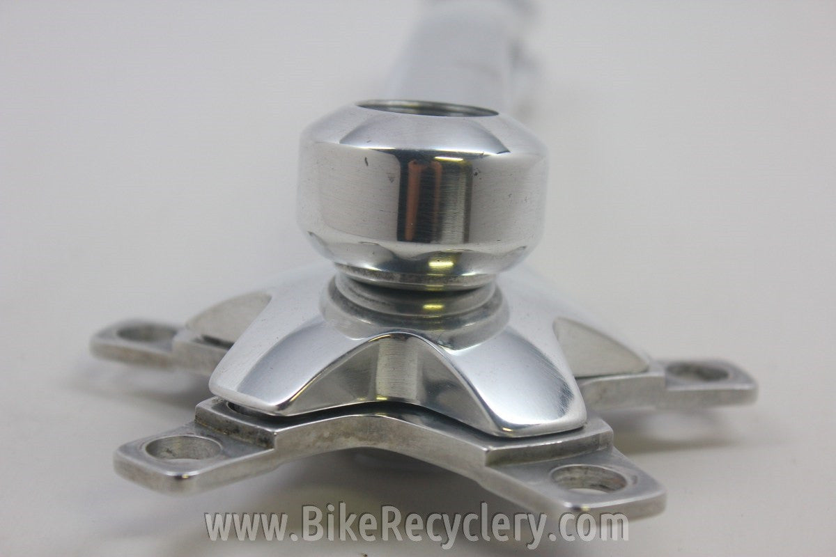 Cook Brothers E-Type Crankset: Highly Polished w/ Silver Spider, 177mm, 94/58 BCD NEAR MINT