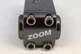 Zoom DH Stem: Threadless, 80mm x 25.4mm, CNC Pewter Ano