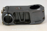 Zoom DH Stem: Threadless, 80mm x 25.4mm, CNC Pewter Ano