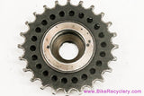 Atom 4 Speed Freewheel: 17-24t - 1950's? - French Threaded 34.7 mm x 1 mm - Black/Gold