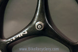 Vintage Spin Carbon Rear Wheel: Tri Spoke, 26" MTB, New Freehub EXC