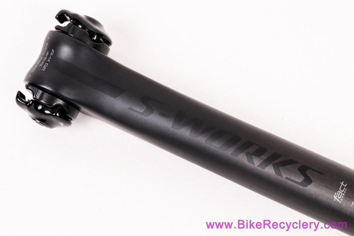 Specialized S-Works FACT Carbon Seatpost: 34.9mm x 410mm - 0mm Setback (New)