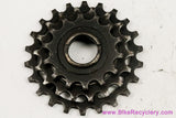 J. Moyne 3 Speed Freewheel: 14-22t - 1930's/1940's/1950's - French Threaded 34.7 mm x 1 mm