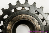 J. Moyne 3 Speed Freewheel: 14-22t - 1930's/1940's/1950's - French Threaded 34.7 mm x 1 mm