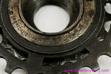 J. Moyne 3 Speed Freewheel: 14-22t - 1930's/1940's/1950's - French Threaded 34.7 mm x 1 mm