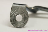 Heart Cutout British Lamp Bracket Mount:  Chrome