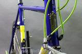 2007 Independent Fabrication Crown Jewel Road Bike: 56cm / 57cm, FULL Campagnolo Record 10sp, KCNC, King, Blue-Green-Yellow