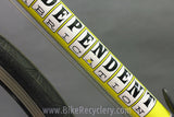2007 Independent Fabrication Crown Jewel Road Bike: 56cm / 57cm, FULL Campagnolo Record 10sp, KCNC, King, Blue-Green-Yellow