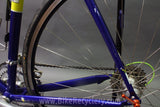 2007 Independent Fabrication Crown Jewel Road Bike: 56cm / 57cm, FULL Campagnolo Record 10sp, KCNC, King, Blue-Green-Yellow