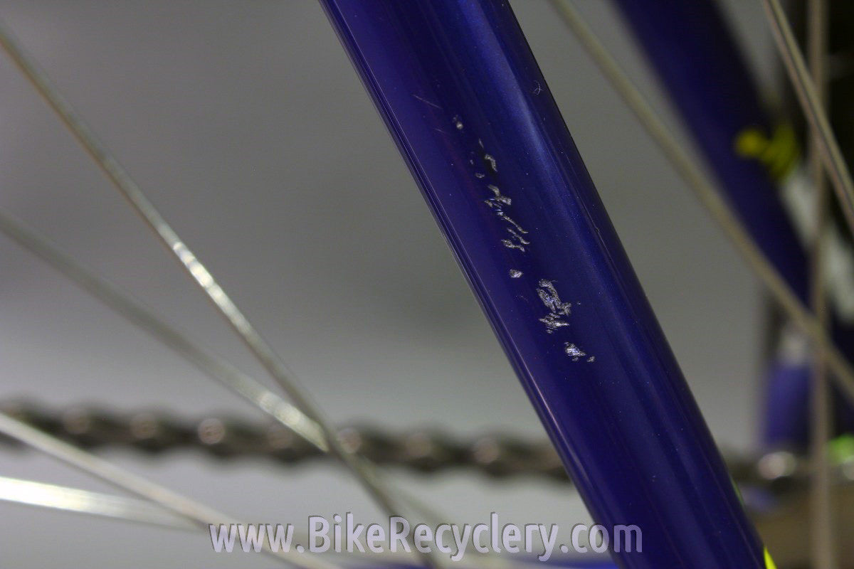 2007 Independent Fabrication Crown Jewel Road Bike: 56cm / 57cm, FULL Campagnolo Record 10sp, KCNC, King, Blue-Green-Yellow