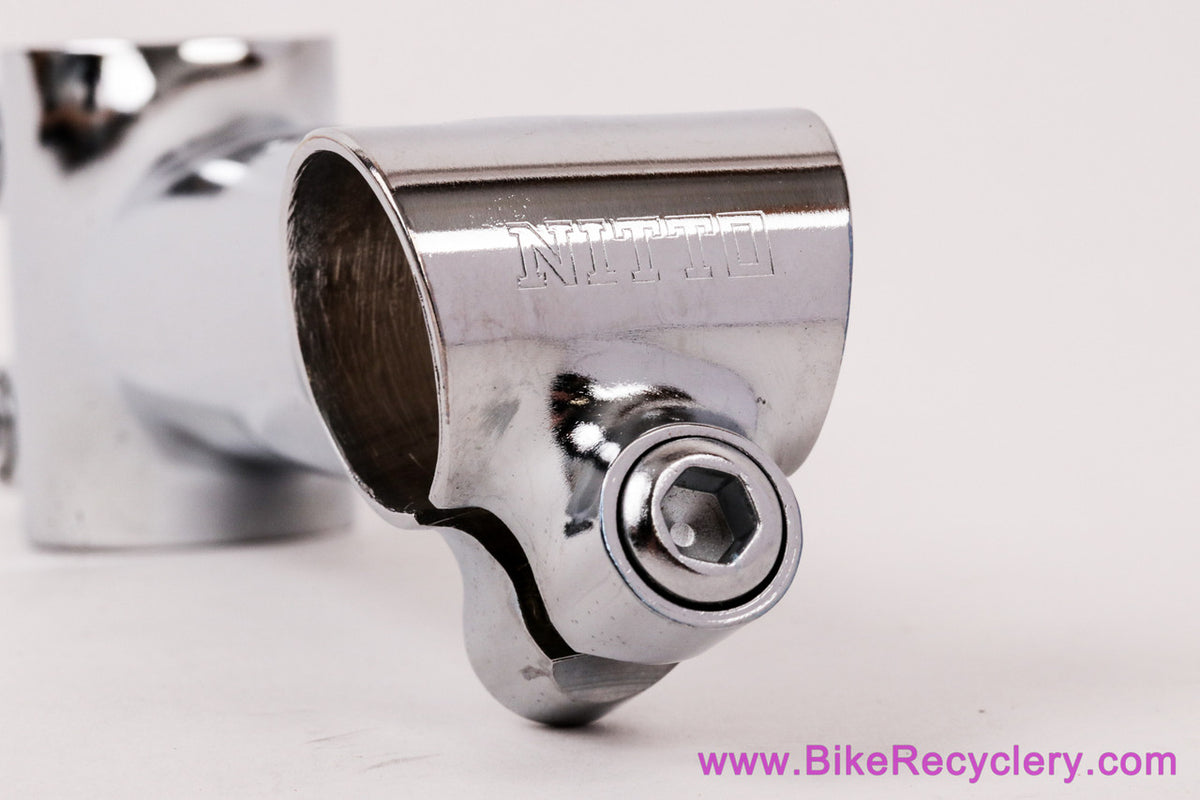 Nitto CT-80 Chrome Track/Road Stem: 1 1/8" x 100mm x 25.4mm (NEW)