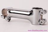 Nitto CT-80 Chrome Track/Road Stem: 1 1/8" x 100mm x 25.4mm (NEW)