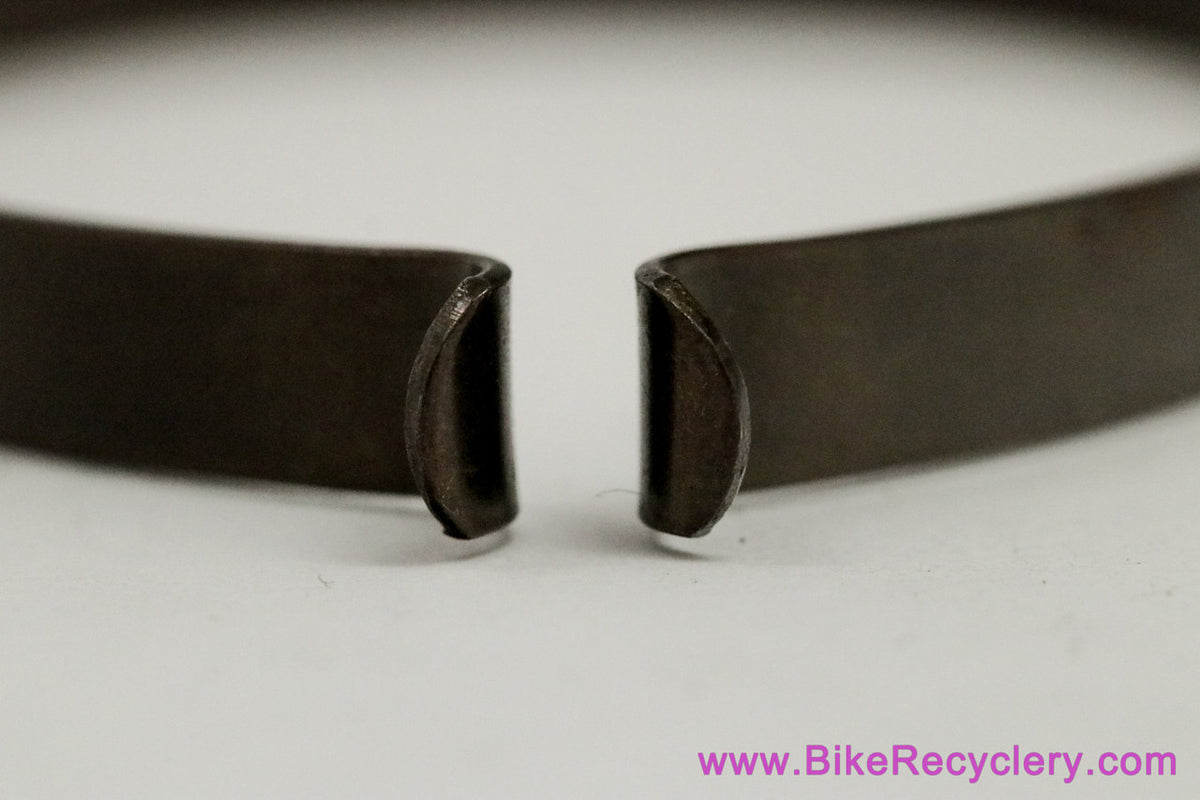 NOS Bicycle Trouser Cuff Band: Italian Circa 1940's / 1950's - Steel