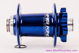 Chris King ISO Front Hub: 32H - 15x100mm - Rare Navy Blue -  6-Bolt (EXC)