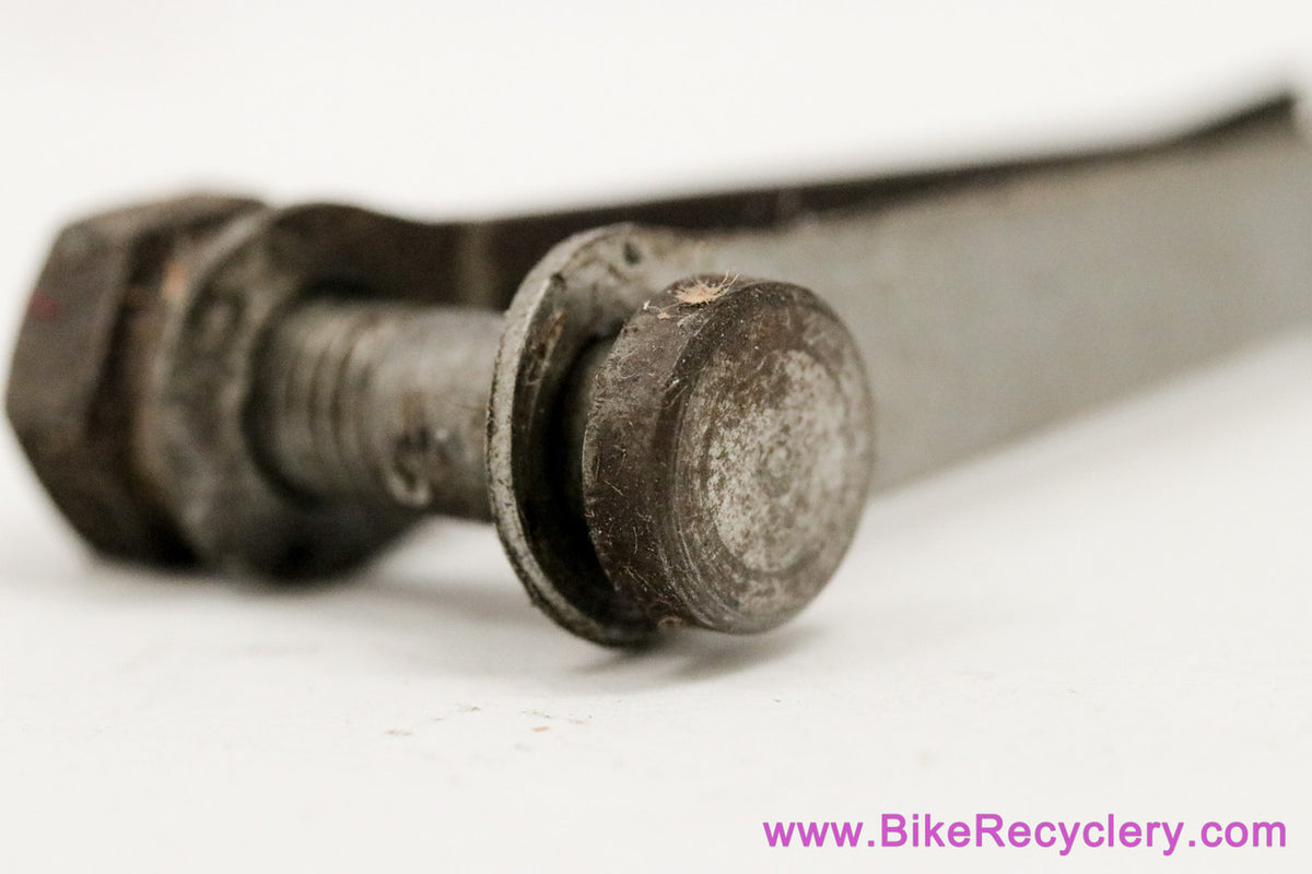 Antique Seatpost Binder Bolt/Nut + Cable Hanger Stop: Steel
