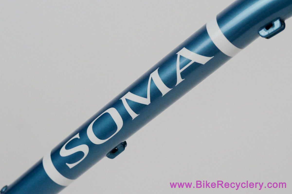 Soma Riff V1 Frame + Headset: Medium - Blue - 27.5" Hardtail (Near Mint, Fork Options Available)