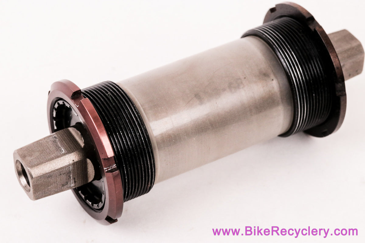 Erickson Titanium Bottom Bracket: 113mm x 68mm Square Taper - Vintage 1990's - RARE (Near Mint+ LOW MILES)