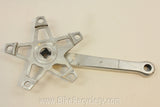 Stronglight 63 SC Drive-Side Crank Arm: 175mm, 122mm BCD, Red Flutes