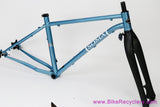 Soma Riff V1 Frame + Headset: Medium - Blue - 27.5" Hardtail (Near Mint, Fork Options Available)