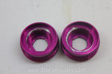 3DV Purple Anodized Crank Dust Caps: MINT