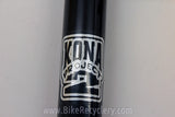 Kona Project 2 Rigid Fork: 1 1/8" Threadless, 26", Fender Eyelets, Black MTB