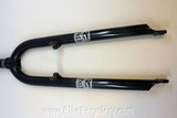 Kona Project 2 Rigid Fork: 1 1/8" Threadless, 26", Fender Eyelets, Black MTB