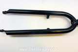 Kona Project 2 Rigid Fork: 1 1/8" Threadless, 26", Fender Eyelets, Black MTB