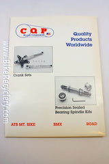 1990's Cook Brothers Racing & C.Q.P Catalog, Gary Cook Business Card
