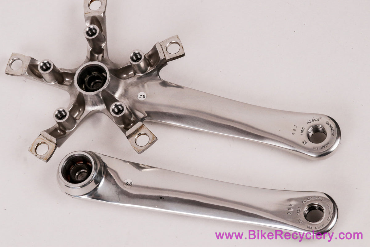 Shimano Ultegra FC-6503 TRIPLE Crank Arms: 172.5mm (LOW Miles Near Mint+)