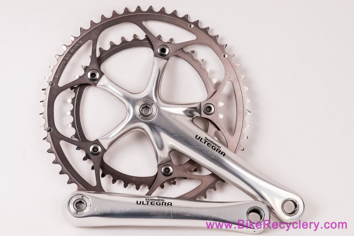 Shimano Dura Ace FC-7700 53 & 39t Chainrings + Ultegra FC-6500 Crank (Barely Used Near Mint+)