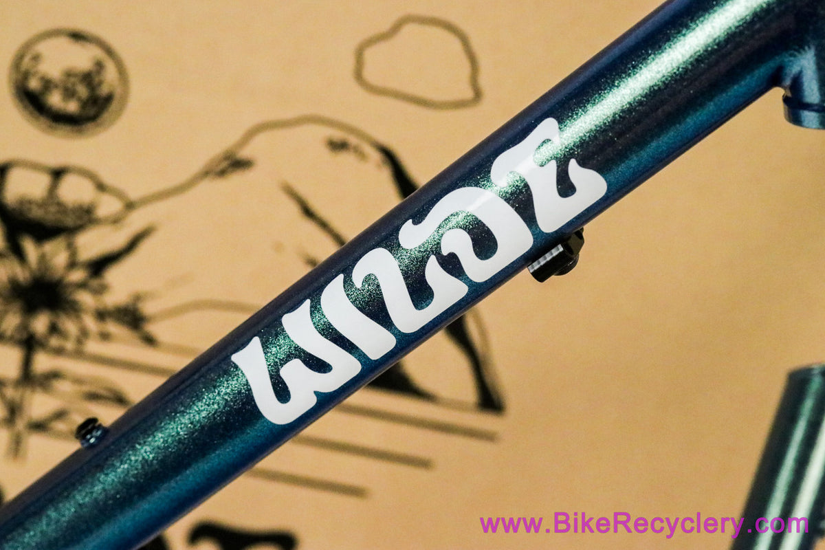 Wilde Rambler Gravel / Bikepacking Frameset: Large - Steel Fork - Iridescent Glitter Mermaid (NEW)