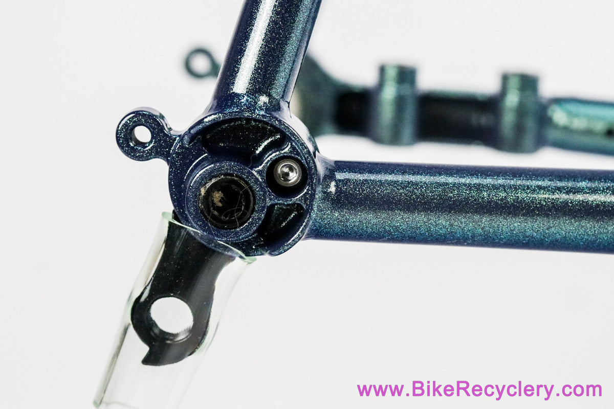 Wilde Rambler Gravel / Bikepacking Frameset: Large - Steel Fork - Iridescent Glitter Mermaid (NEW)