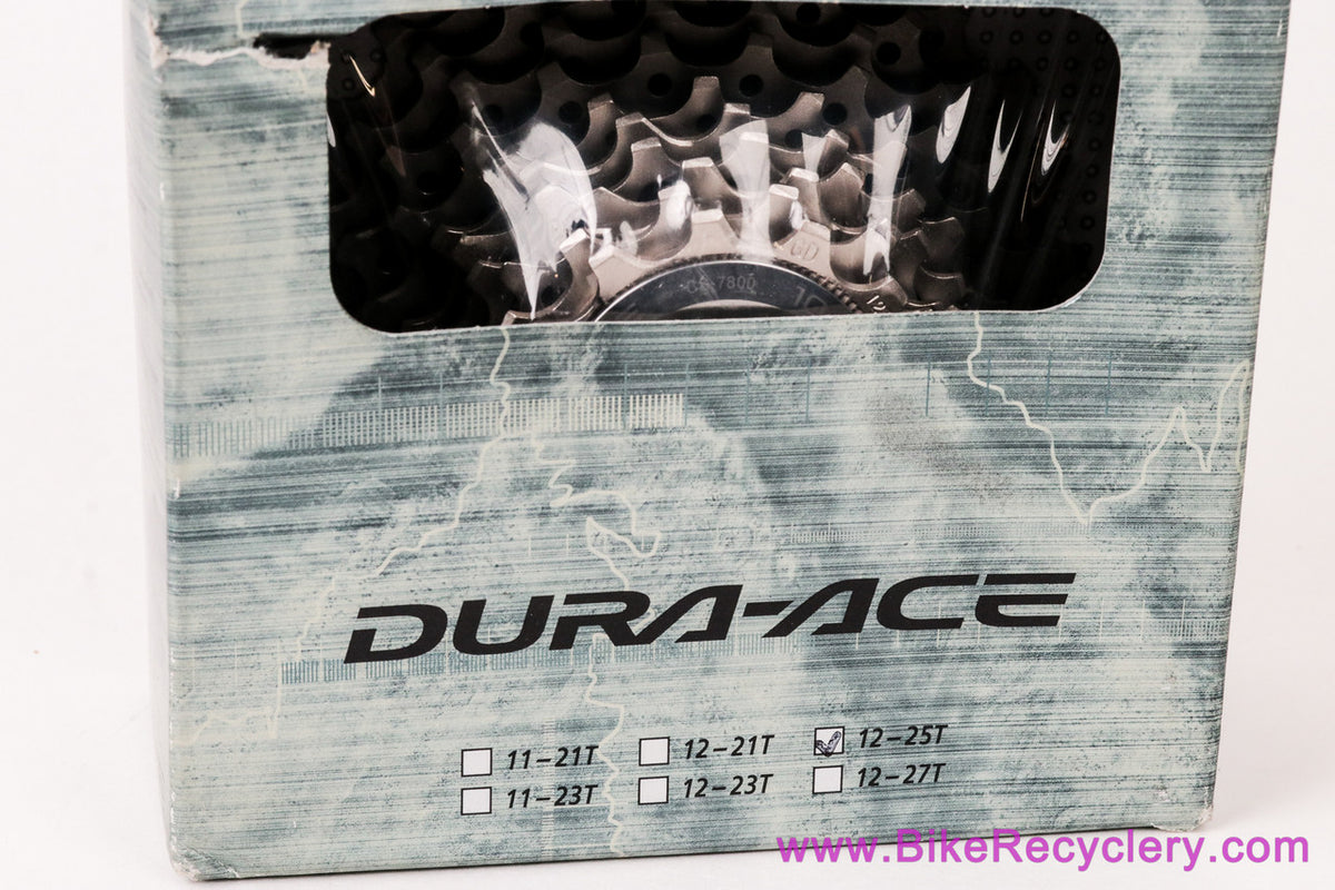 NIB/NOS Shimano Dura Ace CS-7800 10 Speed Cassette: 12-25t