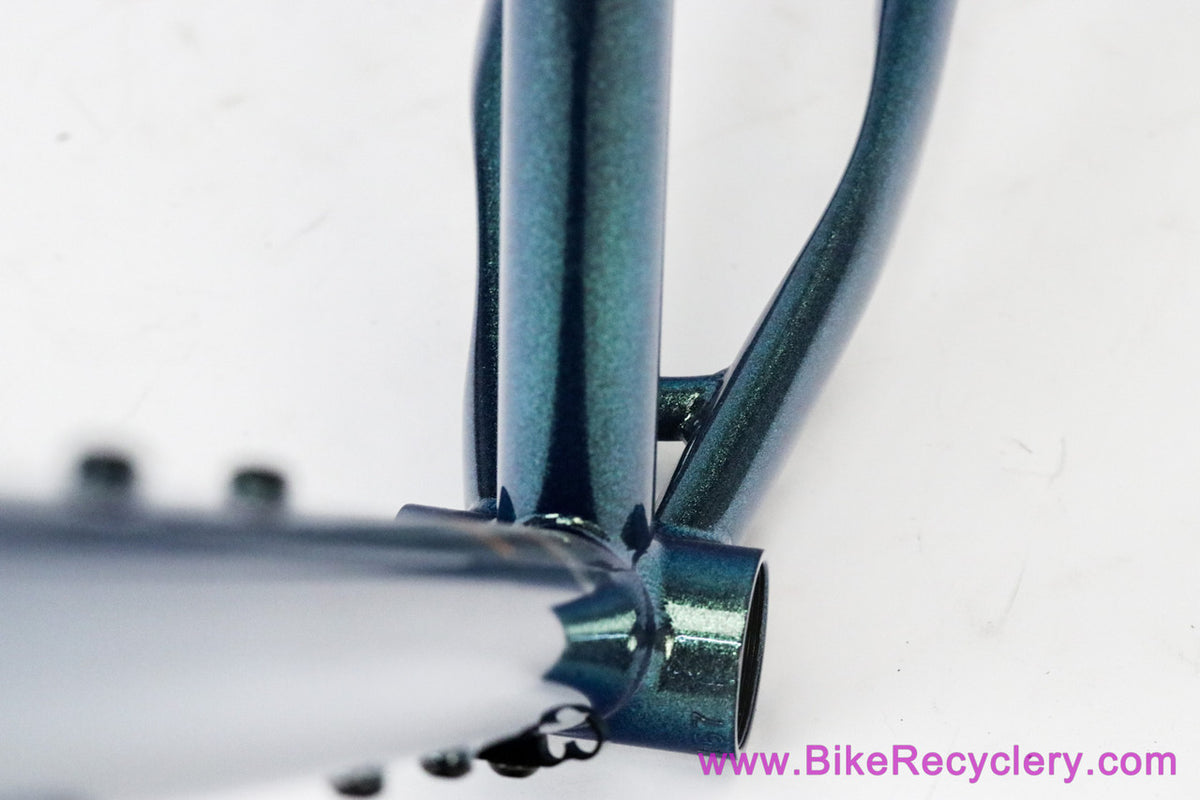 Wilde Rambler Gravel / Bikepacking Frameset: Large - Steel Fork - Iridescent Glitter Mermaid (NEW)