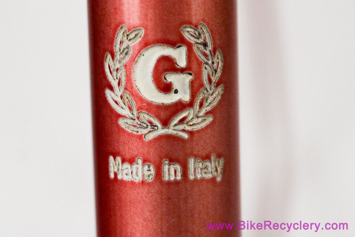 Grandis Special Campion Del Mondo Frameset: 56cm x 57.5cm - Columbus SL - OMAS Big Sliding Headset + Gipiemme BB - Red - Vintage ~1980 to 1983